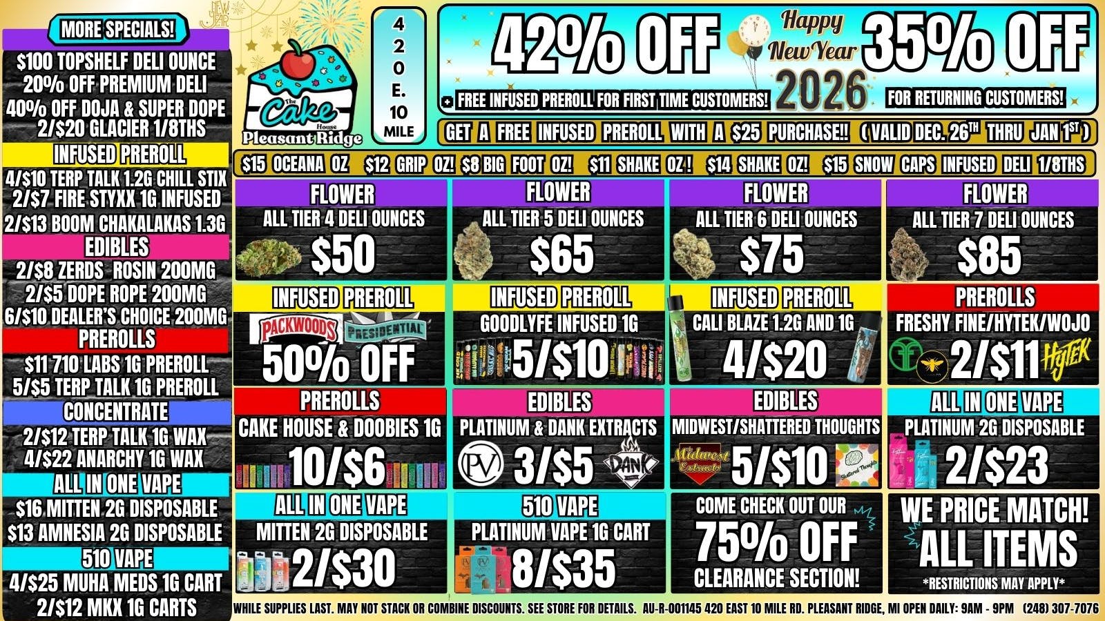 The Cake House - Pleasant Ridge HAPPY HOLIDAYS!!! 35% OFF STOREWIDE + GIVEAWAYS!!!