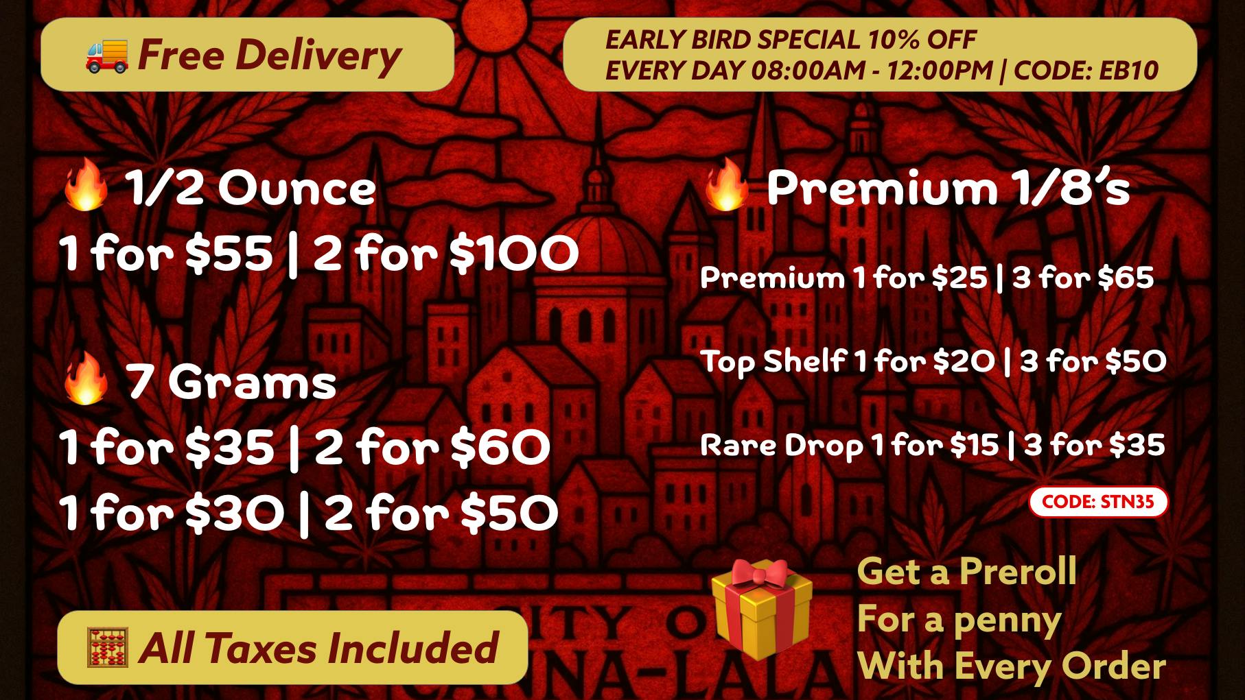 CANNA LA LA 🔥 DEALS & MORE!!!