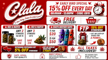 CANNA LALA 🔥 DEALS & MORE!!!