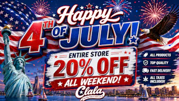CANNA LALA 🇺🇸 Happy 4th of July! 20% OFF Storewide All Week
