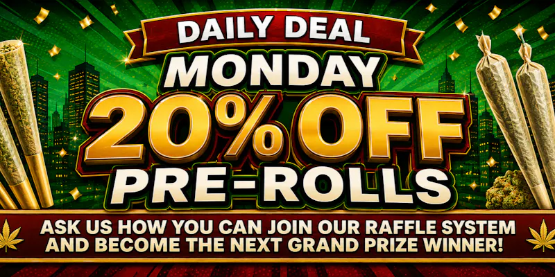 CANNA LALA MONDAY DEAL : 20% OFF JOINTS