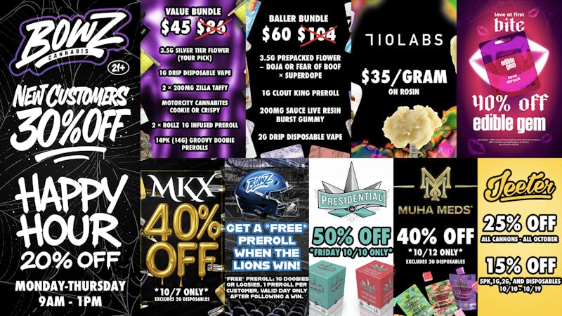 BOWZ Cannabis 🔥Big BrandZ, Huge SavingZ💰