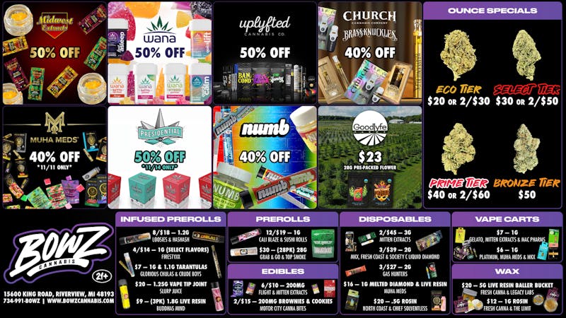 BOWZ Cannabis 💰Save BIG, Smoke BETTER💨