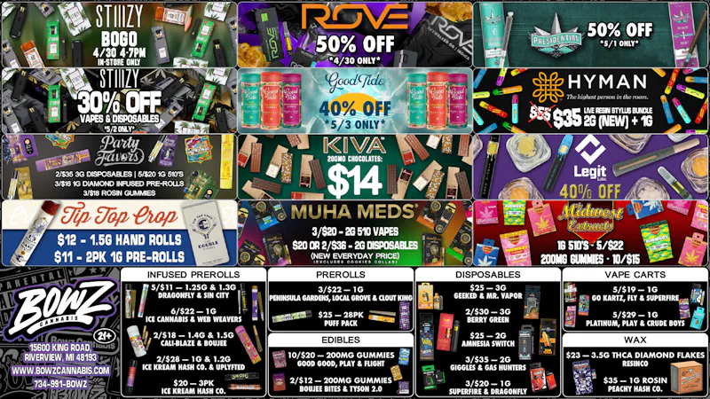 BOWZ Cannabis 💰Save n' Smoke @ BowZ🔥