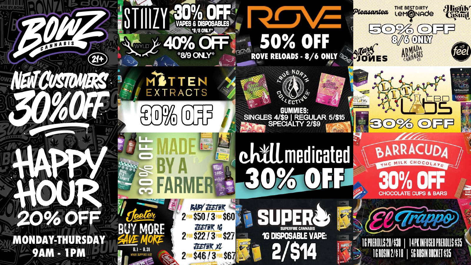 BOWZ Cannabis 💨Big BrandZ, Bigger SavingZ💰
