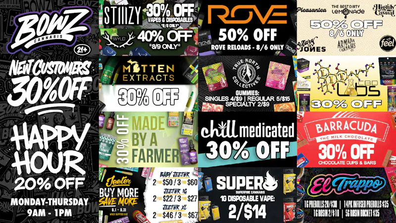 BOWZ Cannabis 💨Big BrandZ, Bigger SavingZ💰