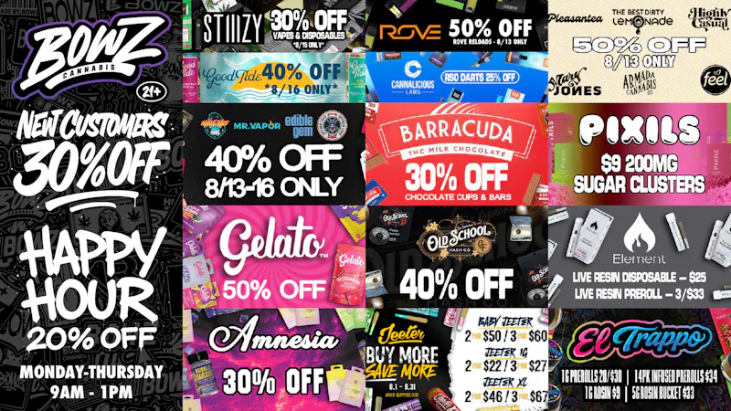 BOWZ Cannabis 💨Big BrandZ, Bigger SavingZ💰