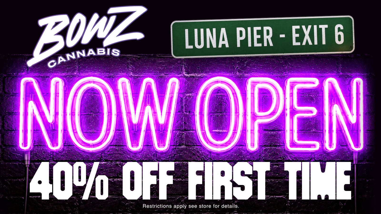 Bowz - Luna Pier 🚨40% off First Time - BowZ Luna Pier‼️