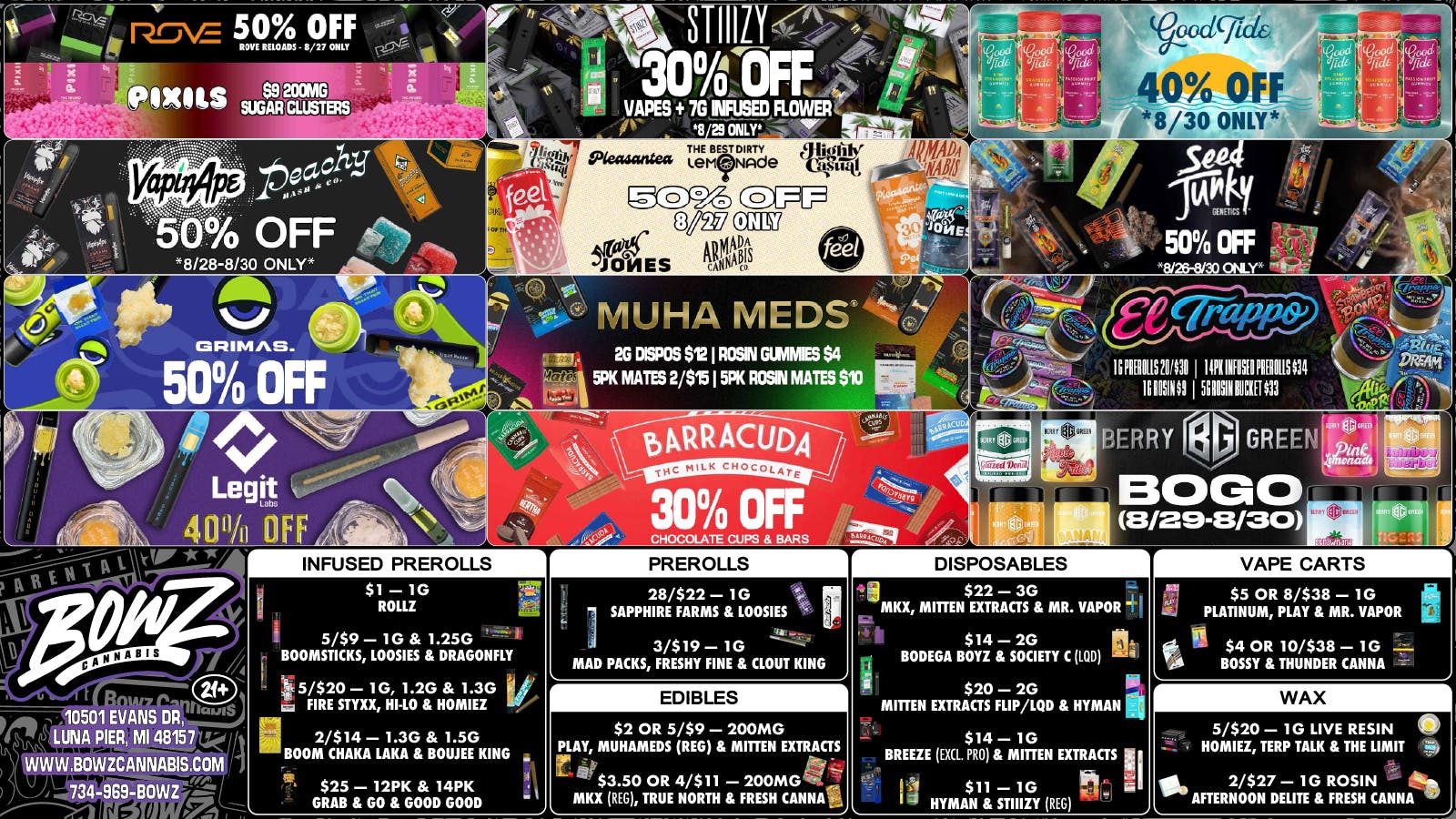 Bowz - Luna Pier ‼️BowZ 40% off FIRST TIME💰