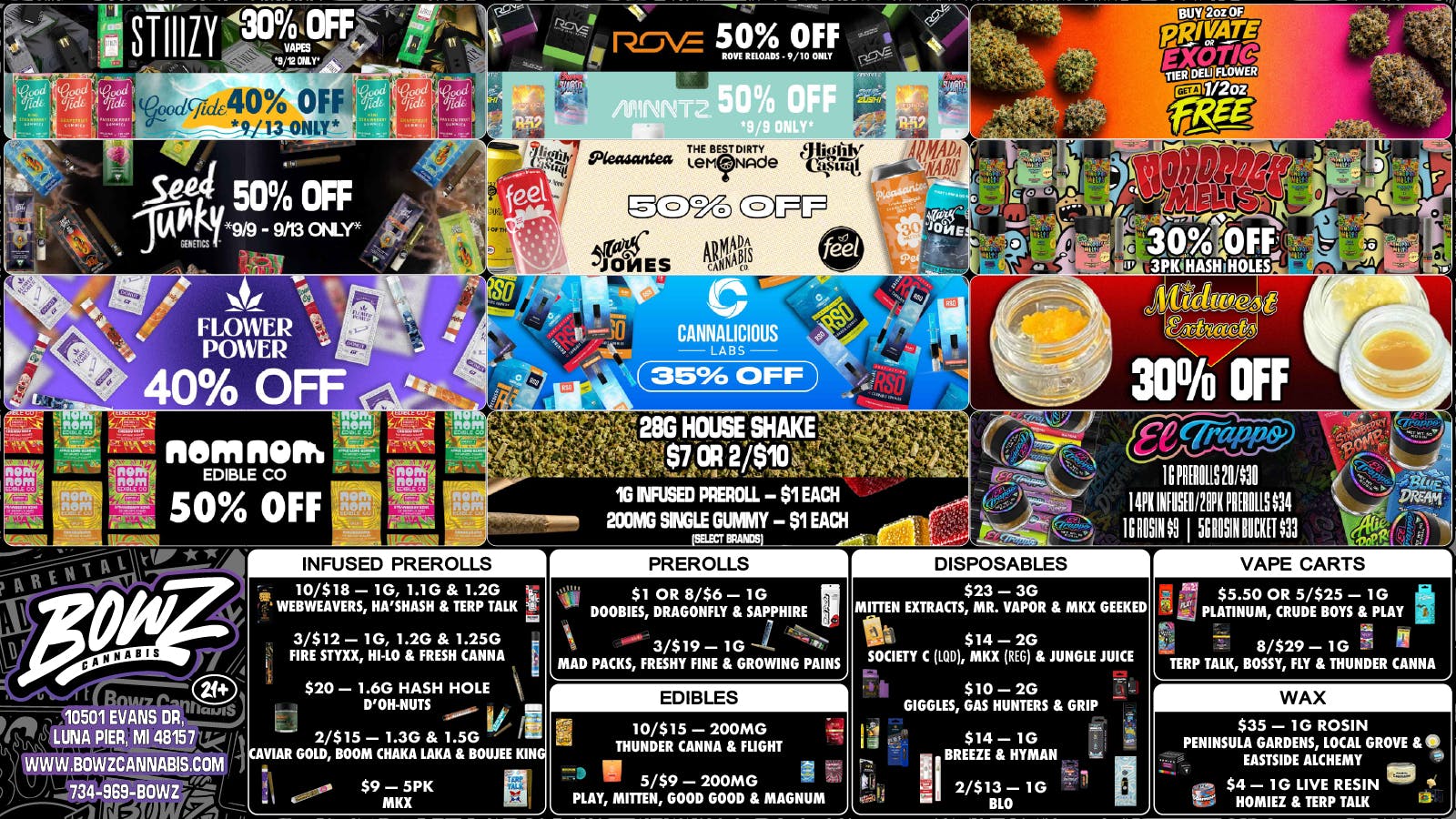 Bowz - Luna Pier 🔥BowZ 40% off FIRST TIME‼️