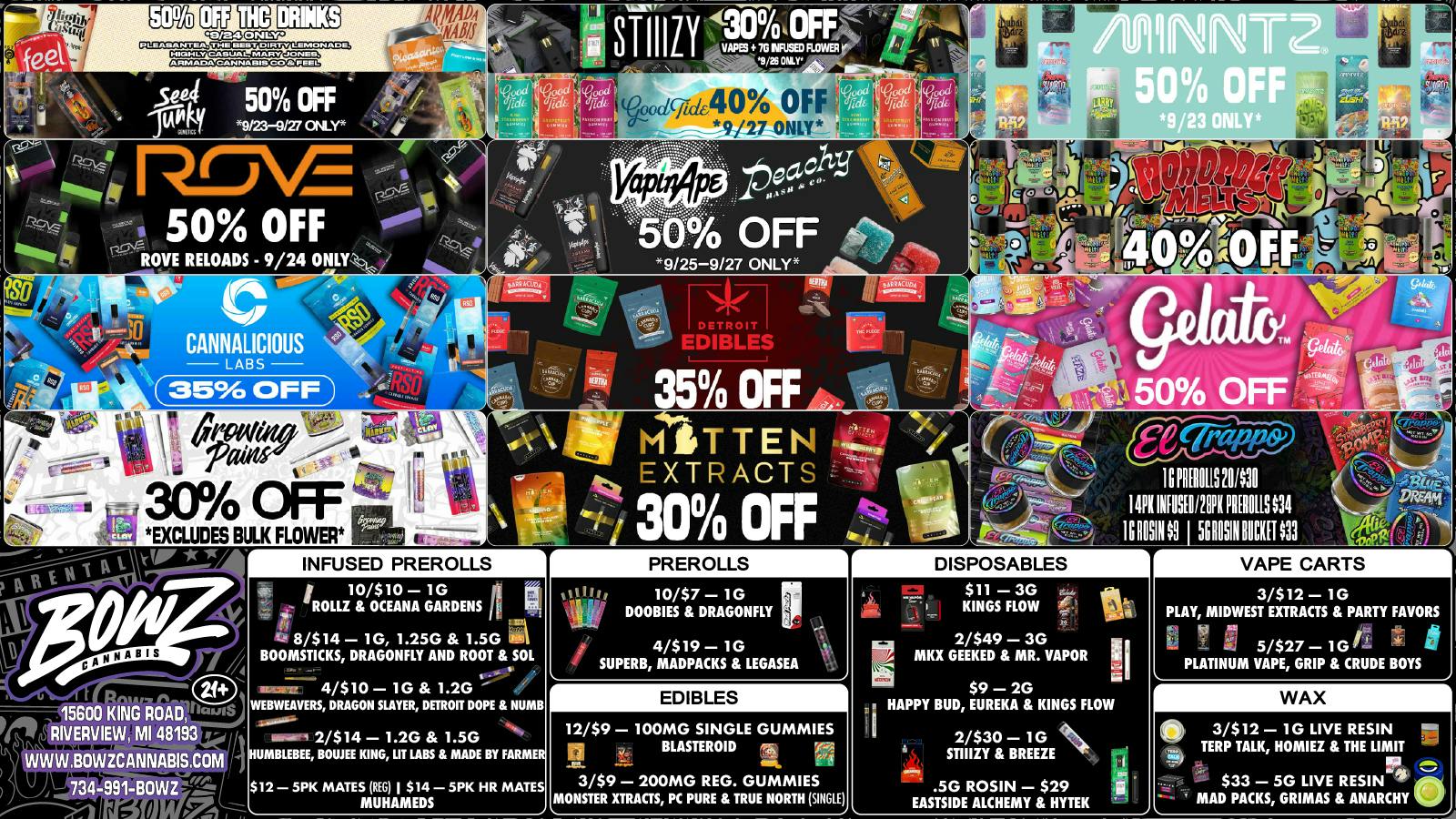 BOWZ Cannabis Save💰Smoke🔥Shop BOWZ‼️