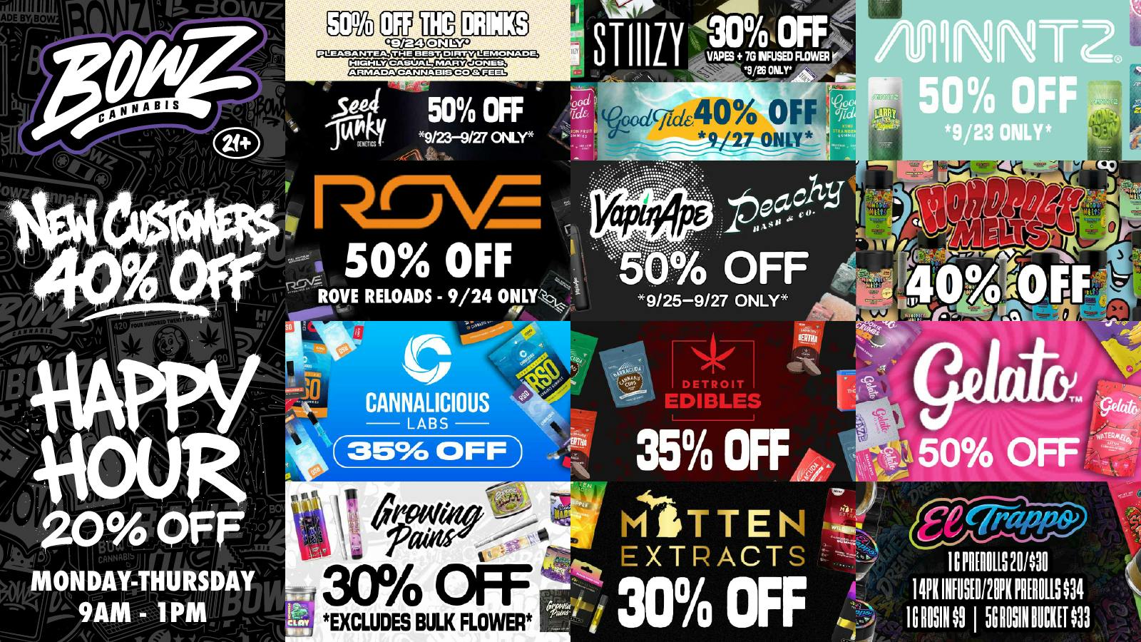 BOWZ Cannabis 🔥Big BrandZ, Bigger SavingZ💰