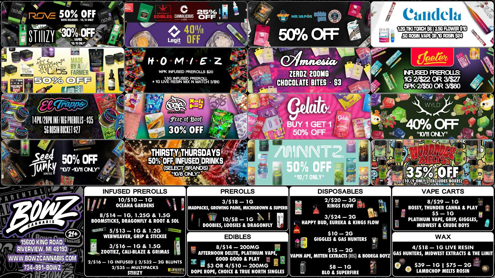 BOWZ Cannabis Save💰Smoke🔥Shop BOWZ‼️