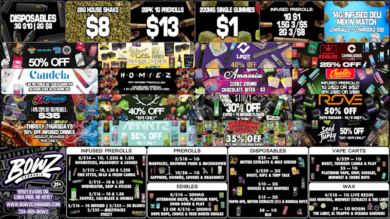 Bowz - Luna Pier Save💰Smoke🔥Shop BOWZ‼️