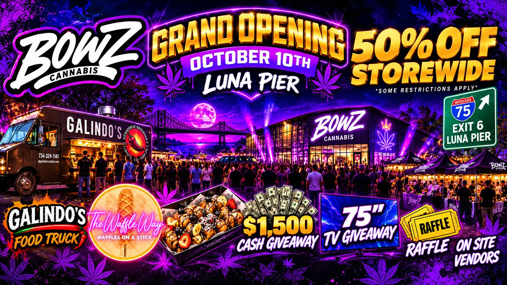 Bowz - Luna Pier 🎉BowZ Grand Opening 50% OFF‼️