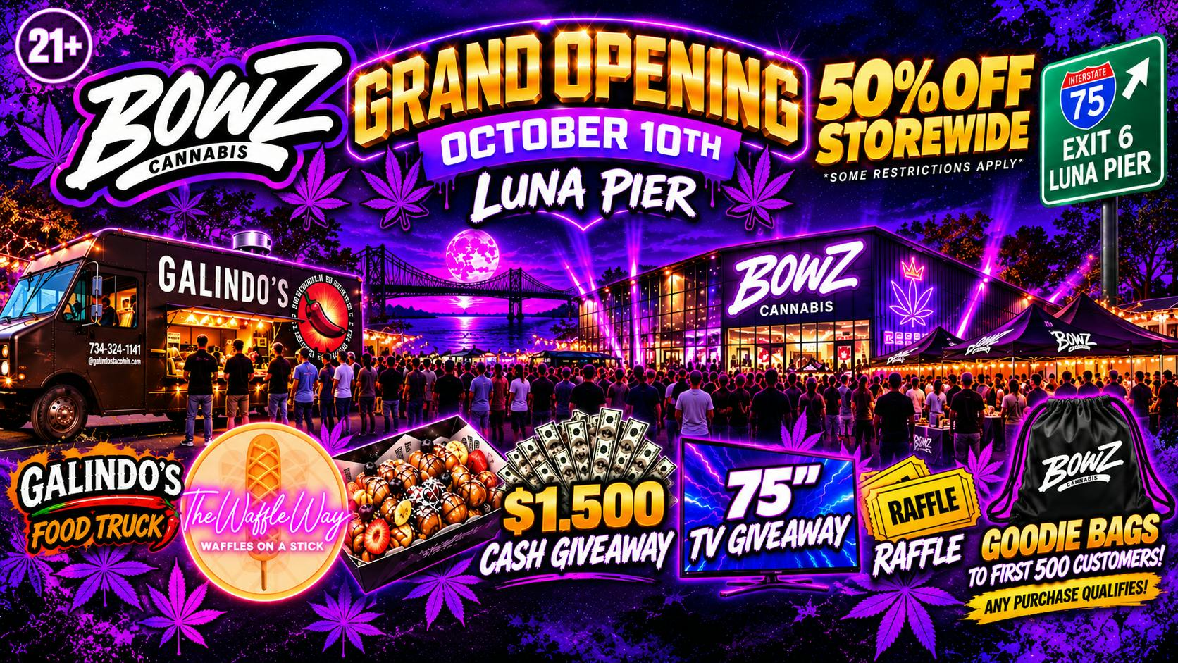Bowz - Luna Pier 🎉BowZ Grand Opening 50% OFF‼️