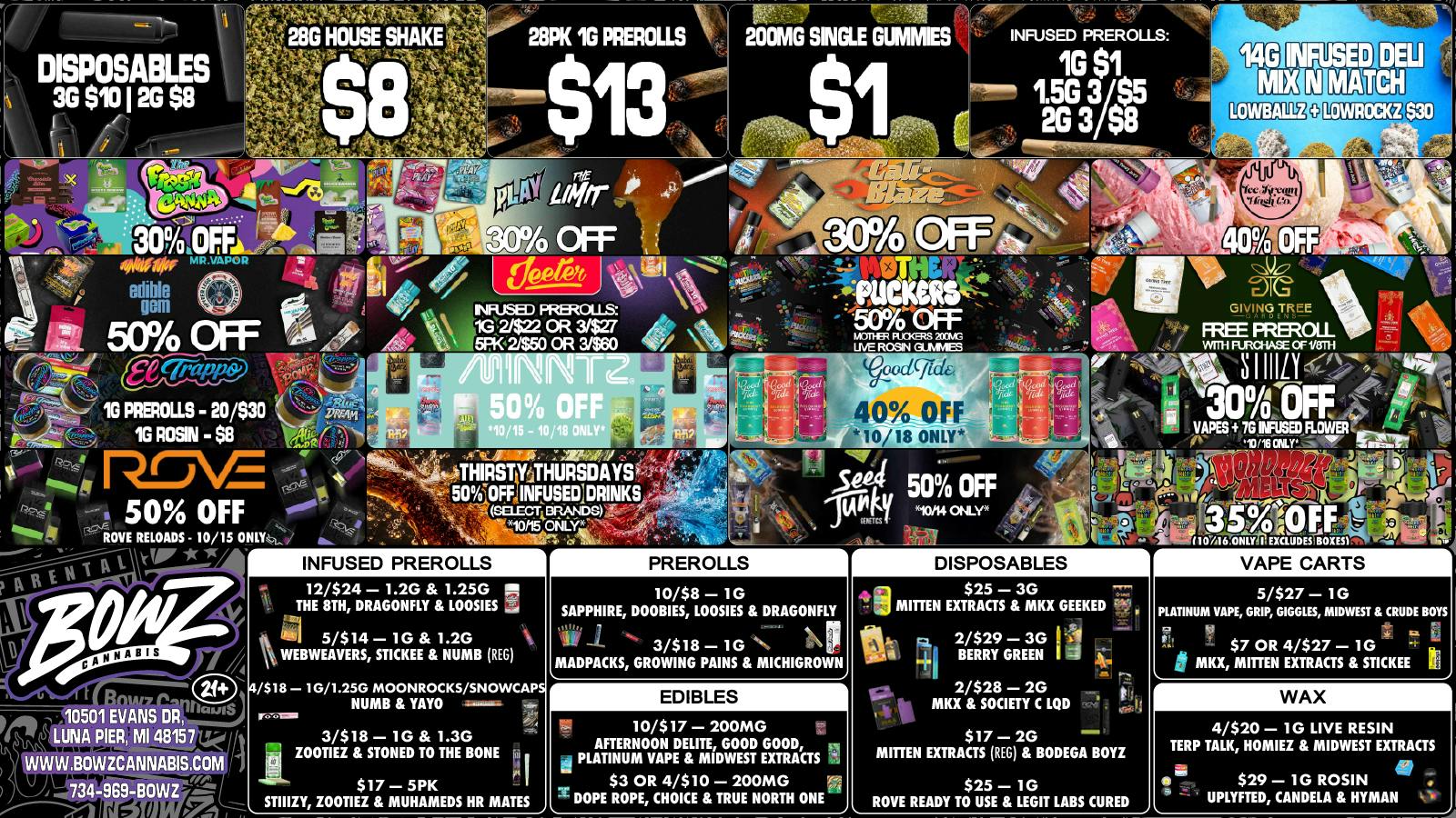 Bowz - Luna Pier More 🔥+ Less 💵 = Better 💨