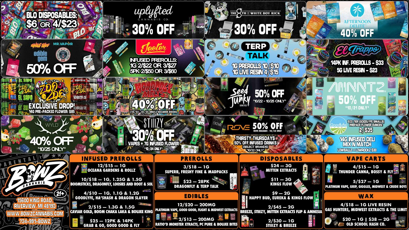 BOWZ Cannabis Smoke🔥Save💵 Shop BOWZ‼️