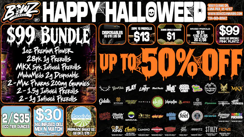 Bowz - Luna Pier 🎃 BooZ n’ BowZ Halloweed 👻 | Up to 50% OFF