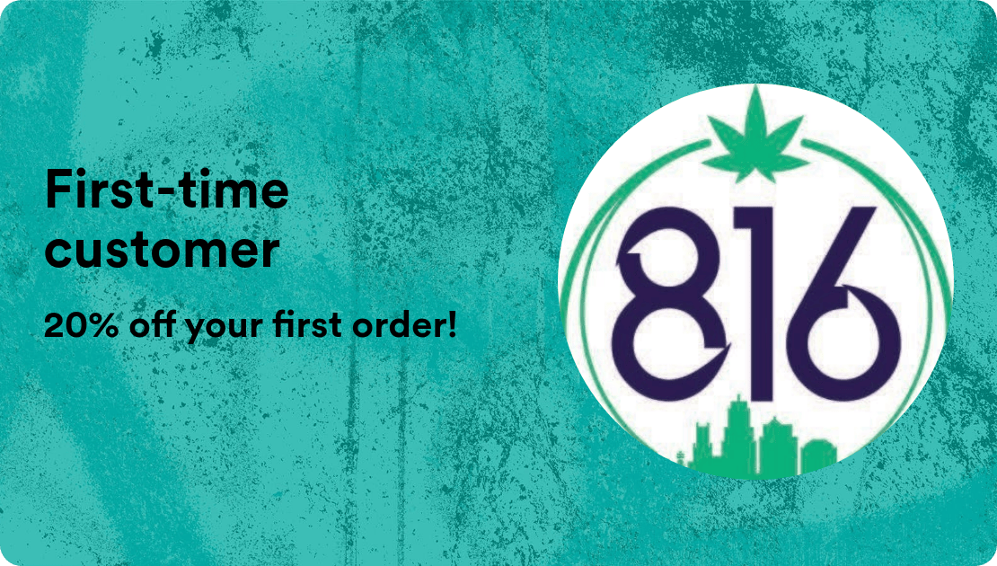 816 Dispensary First-time customer