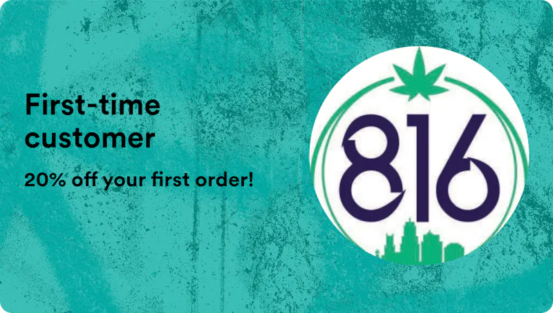 816 Dispensary First-time customer