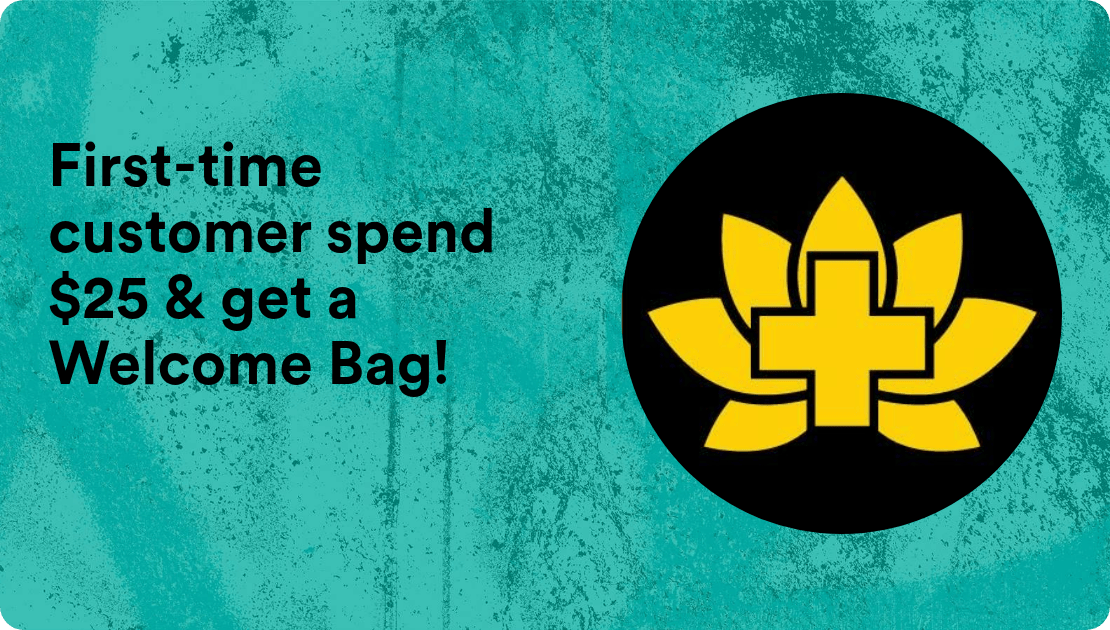 Anchored Cannabis - Guthrie First-time customer spend $25 & get a Welcome Bag!