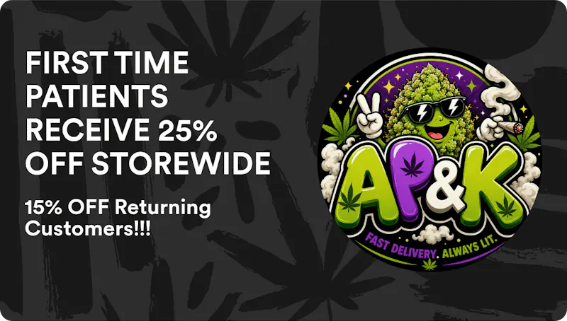 AP & K - Ventura FIRST TIME PATIENTS RECEIVE 25% OFF STOREWIDE
