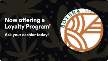 Botera - Taunton Now offering a Loyalty Program!