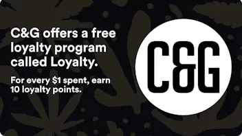 Cannabis & Glass - Liberty Lake C&G offers a free loyalty program called Loyalty.