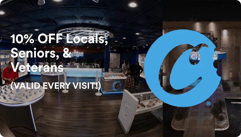Cookies Las Vegas on Flamingo 10% OFF Locals, Seniors, & Veterans