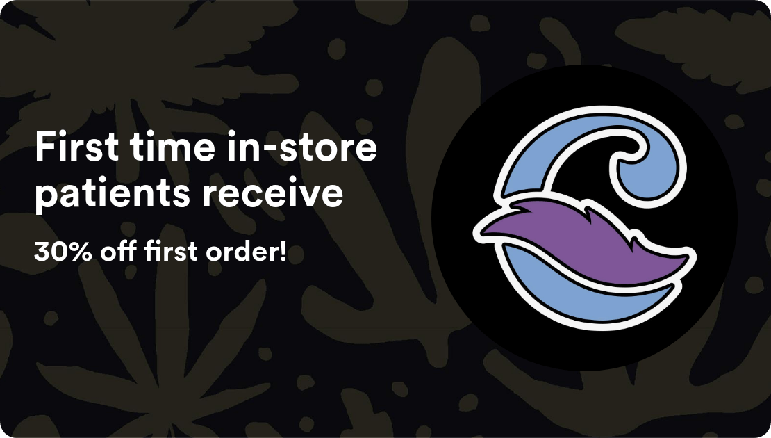 Cream Cannabis Company First time in-store patients receive