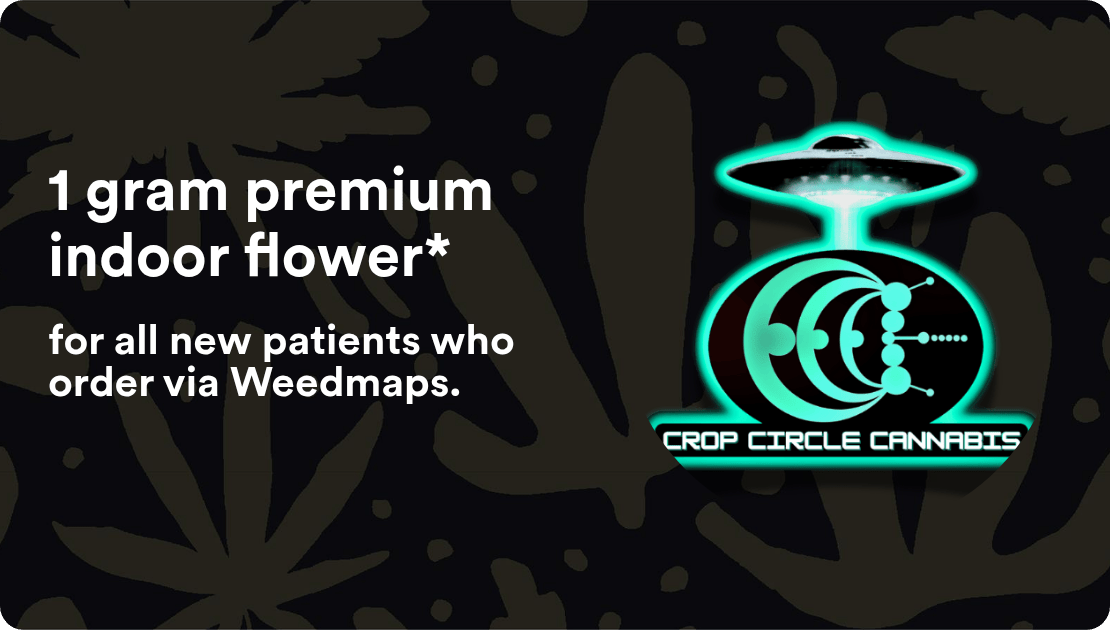 Crop Circle Cannabis 1 gram premium indoor flower*