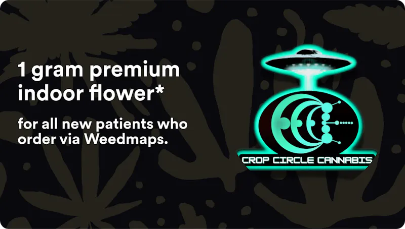 Crop Circle Cannabis 1 gram premium indoor flower*