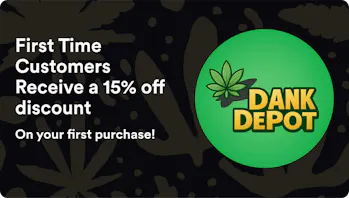 Dank Depot Delivery First Time Customers Receive a 15% off discount