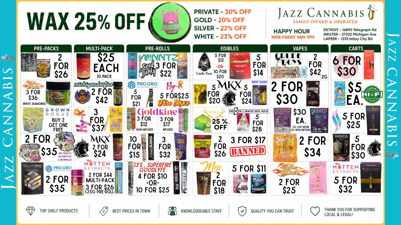 The Jazz Cannabis Club - Inkster YOUR PATH TO RELAXTION