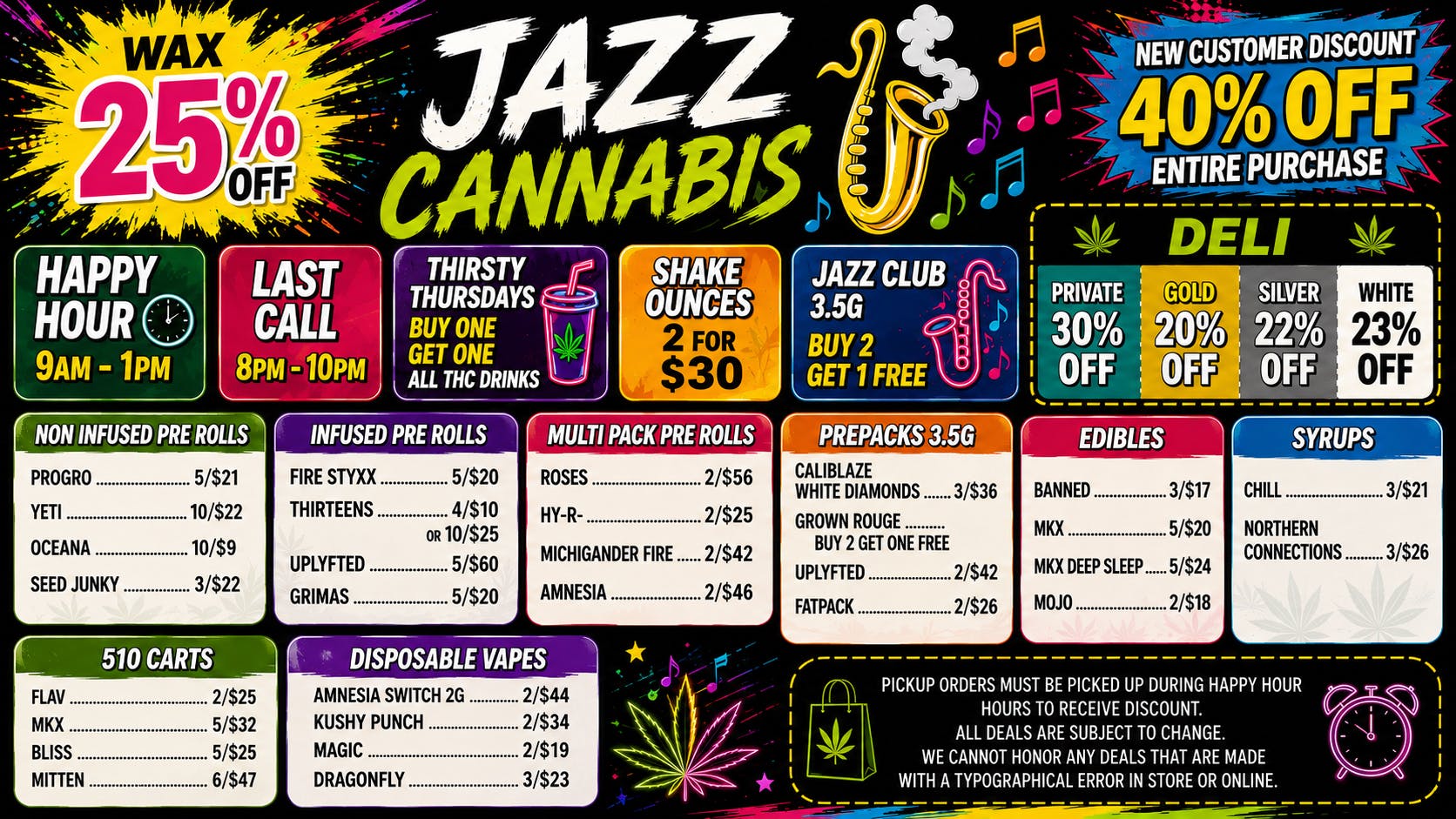 The Jazz Cannabis Club - Inkster JAZZ UP YOUR STASH