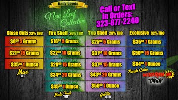 New Leaf Collective 2 grams & Preroll 4 Free!!!