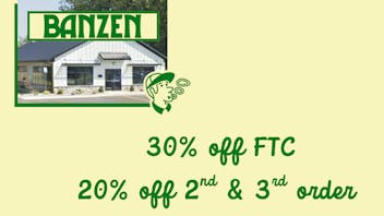 BanZen Deals on your first THREE orders