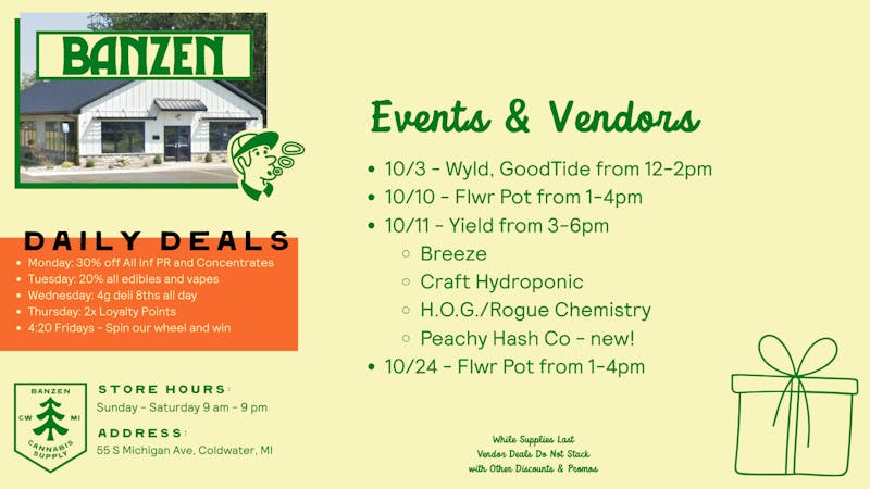 BanZen Banzen Vendor Events