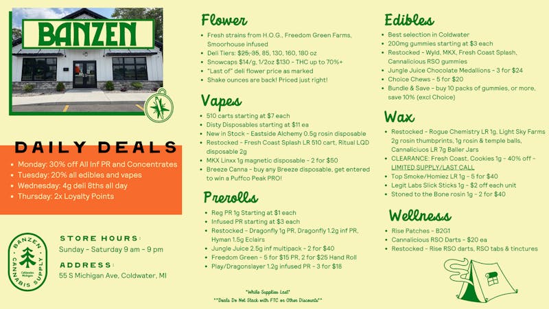 BanZen Banzen Big Savings & Restocks!