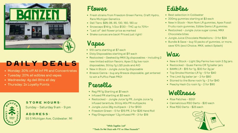 BanZen BANZEN Late October Fresh Drops & Deals!