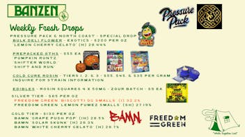 BanZen Fresh Drops Wednesday!