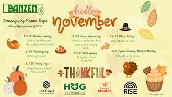 BanZen DANKSGIVING @ BANZEN