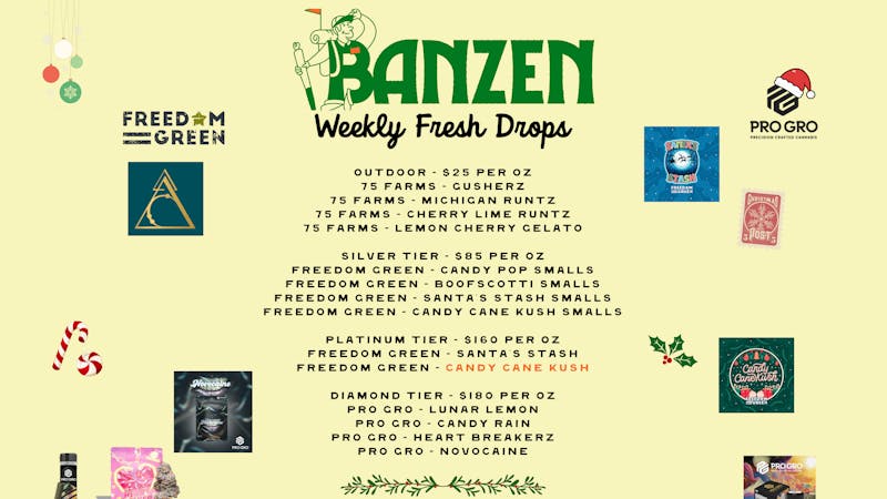 BanZen New Drops for Dankmas!
