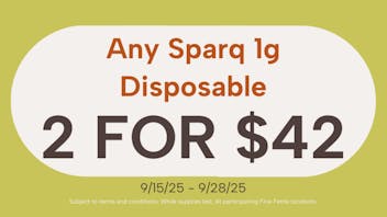 Fine Fettle - West Springfield SPARQ 1g DISPOSABLES