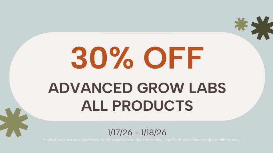 Fine Fettle - Manchester 30% Off AGL Products