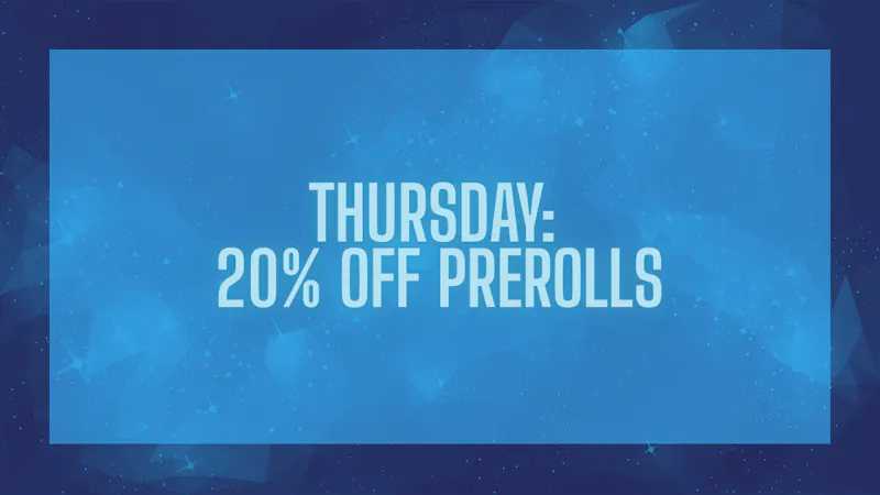 Heritage - Mendocino Thursday: Prerolls 20% Off
