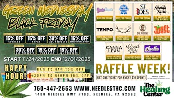 The Healing Center Weed Dispensary - Needles Weekly Deals 2025
