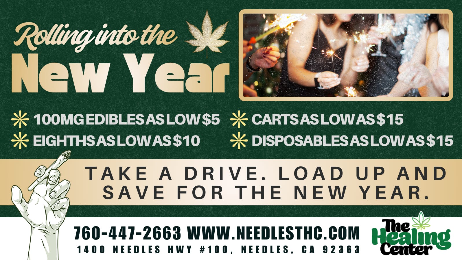 The Healing Center Weed Dispensary - Needles Weekly Deals 2025