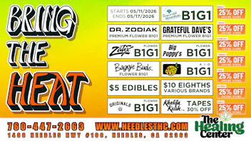 The Healing Center Weed Dispensary - Needles Weekly Deals 2026